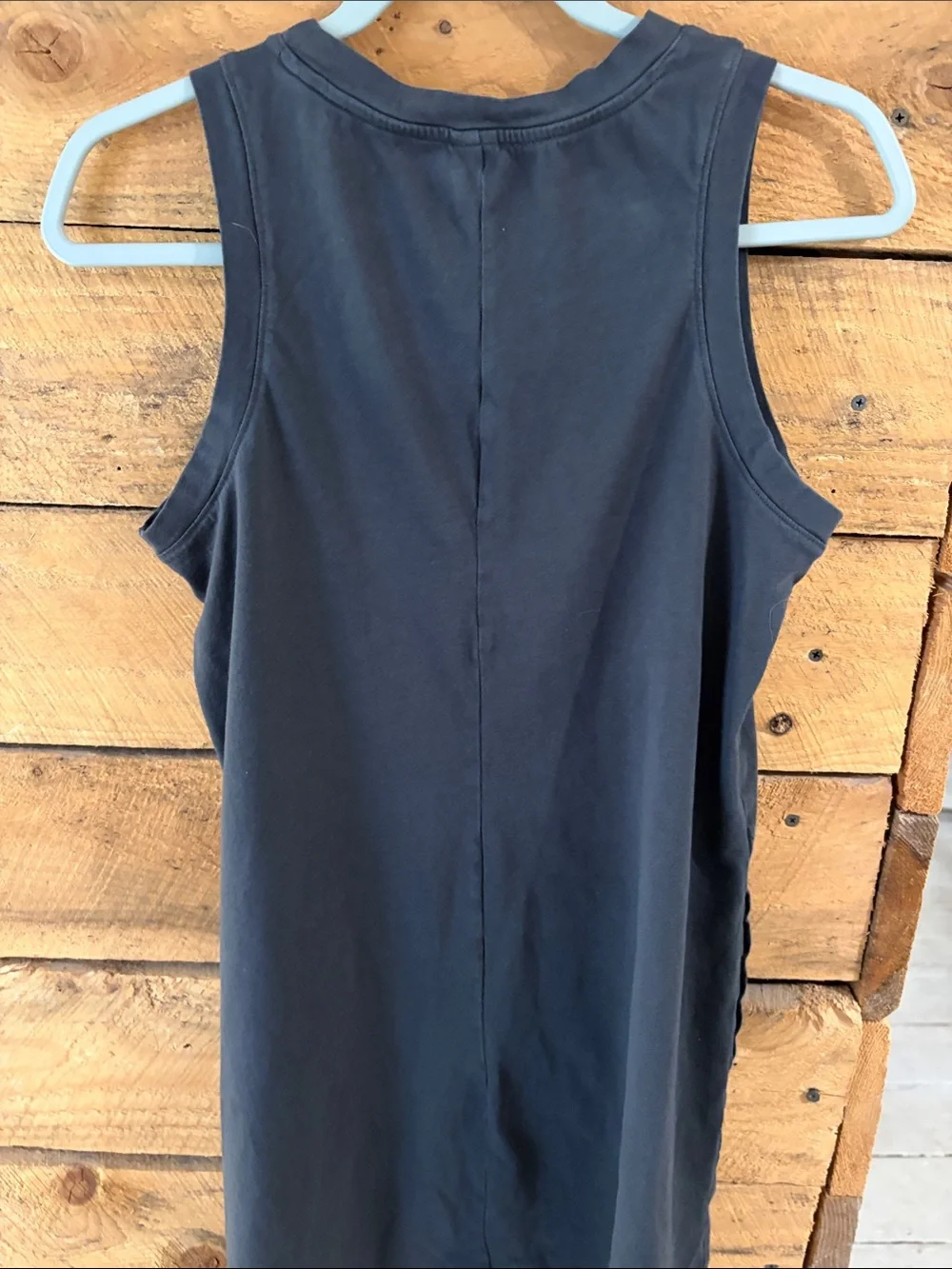 Old Navy grey Midi Dress - Sleeveless Cotton Blend
